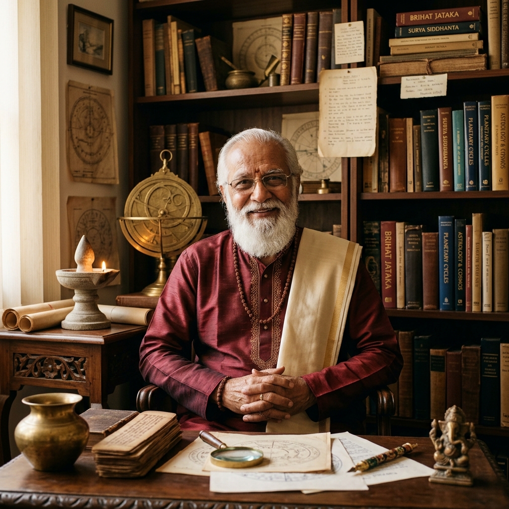 Experienced Vedic Astrologer Portrait